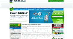Desktop Screenshot of planetclean.com